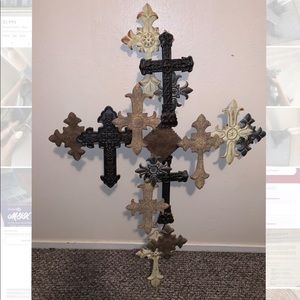 Cross hanging decor